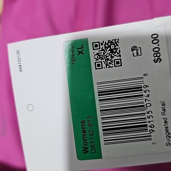 Nike Pink Checkered Skort Size XL NWT - Picture 6 of 9